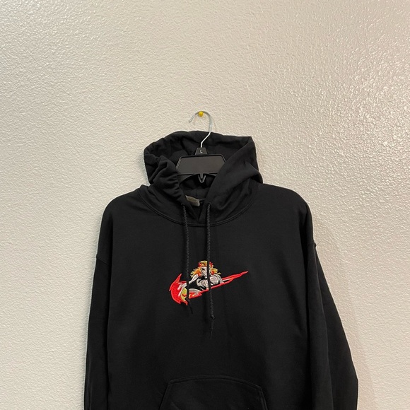 Rengoku black hoodie Demon slayer - Picture 6 of 7